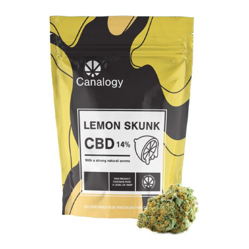 Canalogy CBD Virág Lemon Skunk 14 %, 1 g